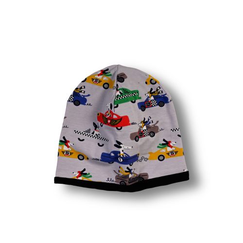 Otroška kapa – dirka + črna (velikost L)