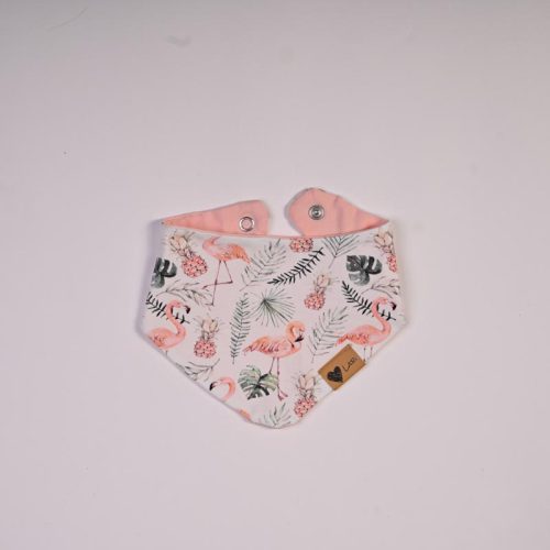 Rutka JERSEY – flamingo + nežno roza (Velikost S)